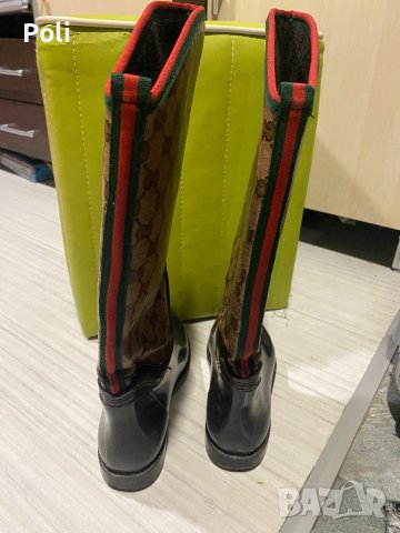Гумени ботуши Gucci, снимка 2 - Дамски ботуши - 44480245