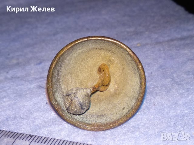 СТАРИННА РЯДКА ЖЕЛЯЗНА КАМБАНКА ЗВЪНЧЕ РЪЧНА МАЙСТОРСКА ИЗРАБОТКА 37091, снимка 9 - Антикварни и старинни предмети - 40392309