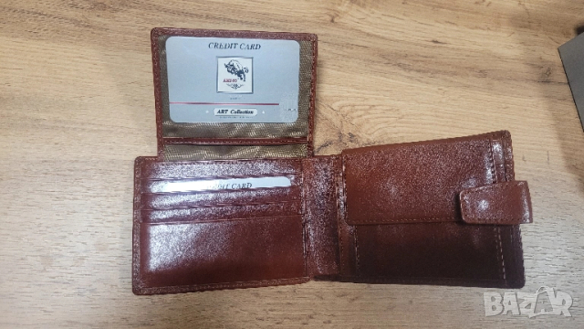 Мъжки портфейл Арт 93, изваждаща се част, снимка 6 - Портфейли, портмонета - 52042136
