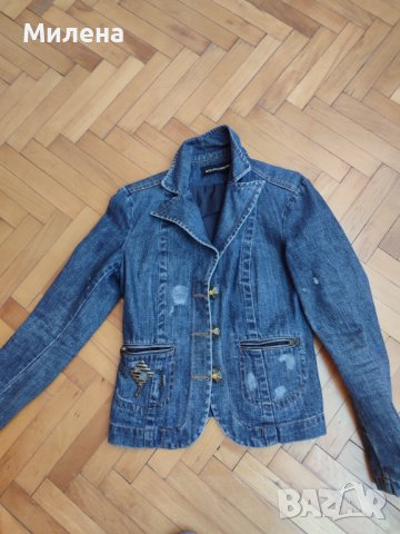 Дънково яке Долче и Габана с подарък 