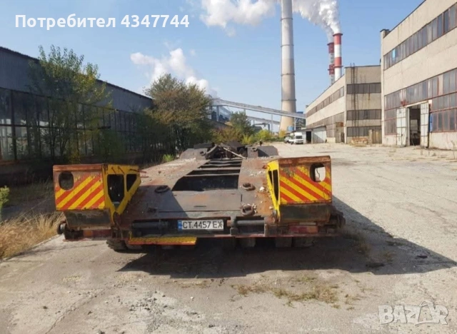 Тежкотоварно ремарке 80 тонно , снимка 2 - Ремаркета - 53777378