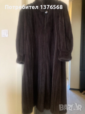 Луксозно палто от естествени норки, снимка 1 - Палта, манта - 53734121
