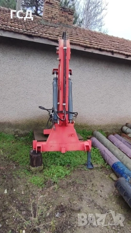 Хидравличен кран с кофа. , снимка 3 - Селскостопанска техника - 53716339