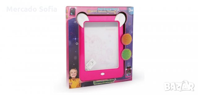 Вълшебна дъска за рисуване за деца, Розова