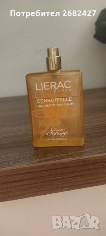  Lierac Les Sensorielles сухо олио за лице, тяло и коса Lierac Les Sensorielles сухо олио за лице, т, снимка 1 - Други - 39774814