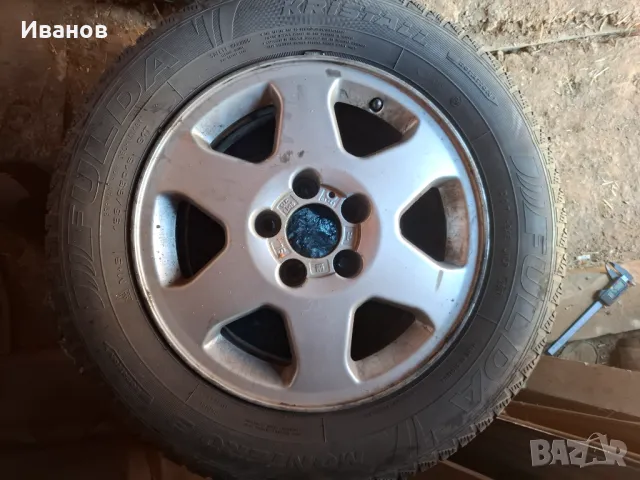 Продавам гуми с алуминиеви джанти 15- ки, снимка 6 - Гуми и джанти - 50082672