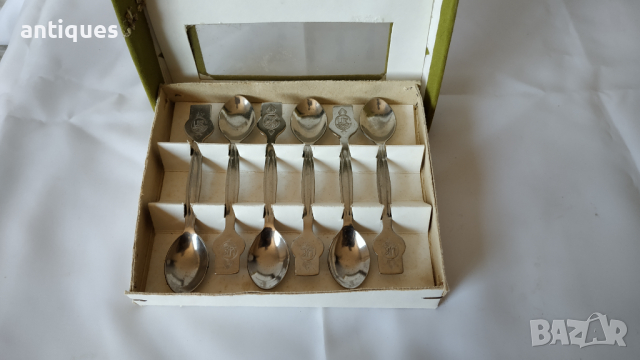 Чисто нови лъжици за кафе и чай - 6 бр. - от СОЦ-а, снимка 3 - Сервизи - 36345876