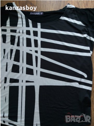 Desigual - страхотна дамска тениска, снимка 2 - Тениски - 34273837