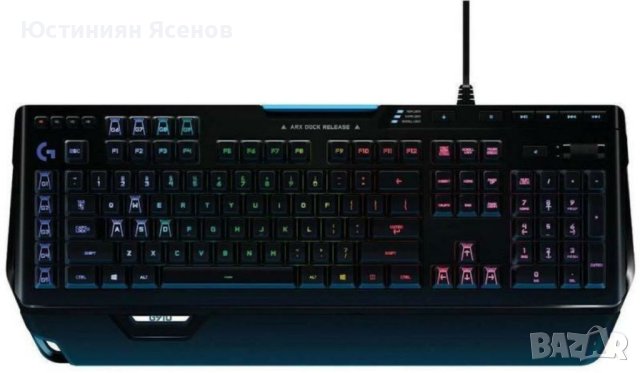 Клавиатура Logitech G G910 Orion Spectrum, Жичен, USB, Механичен, RGB QWERTZ (немска подредба) , снимка 3 - Клавиатури и мишки - 40980647