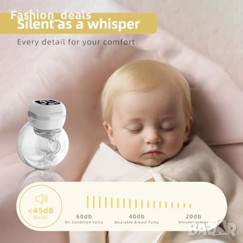 Нова Електрическа помпа за кърма 4 режима, 12 нива и бързо зареждане, снимка 4 - Помпи за кърма - 42553052