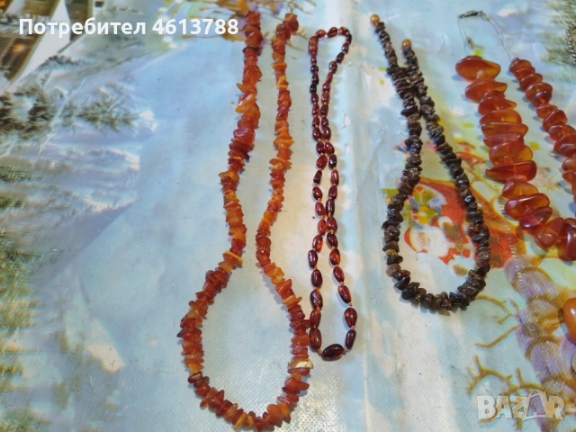 Бижута от балтийски кехлибар, снимка 10 - Антикварни и старинни предмети - 52157705