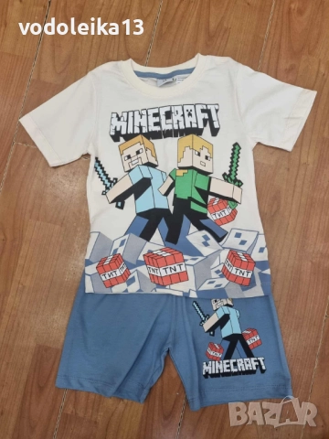 нов комплект майнкрафт светъл
