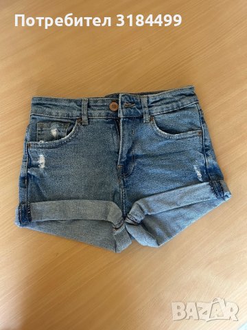 дънкови панталонки, снимка 2 - Къси панталони и бермуди - 36540977
