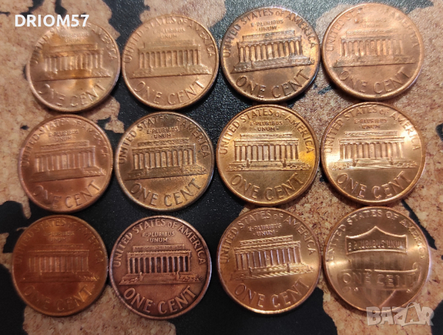 Монети САЩ - 12 бр. [1976-2010], снимка 2 - Нумизматика и бонистика - 43943142