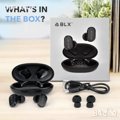 BLX G2 Wireless Earbuds,Bluetooth слушалки с калъф за зареждане,TWS двойни стерео за iPhone,Android, снимка 2 - Bluetooth слушалки - 48633903