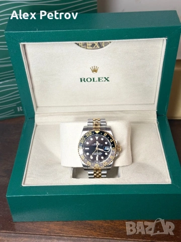 Rolex Gmt two Tone Zombie, снимка 7 - Мъжки - 53172468