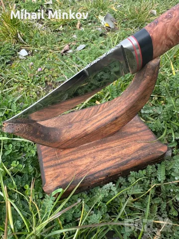 Продавам ръчно изработен ловен нож, снимка 4 - Ножове - 49342475