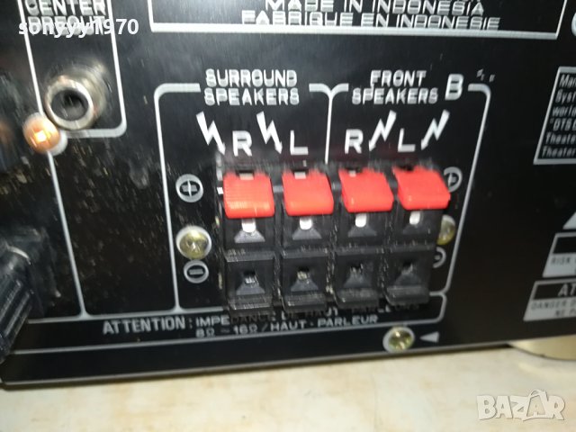 PIONEER VSX-709RDS RECEIVER-ВНОС SWISS 1907231147LNV, снимка 17 - Ресийвъри, усилватели, смесителни пултове - 41595559