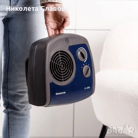 🔥 Taurus CA-2002 – мощен отоплител с вентилатор и термостат 🌡️, снимка 5 - Отоплителни печки - 51532954