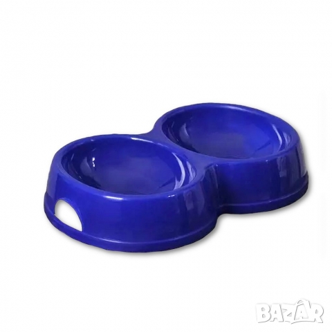 Двойна купичка за голямо куче. Купички за кучта. Синя, зелена, жълта купичка за куче. Голяма купичка, снимка 3 - За кучета - 33339650