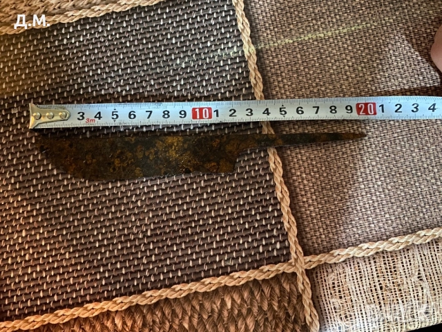 Стар нож-15лв., снимка 4 - Антикварни и старинни предмети - 52583973