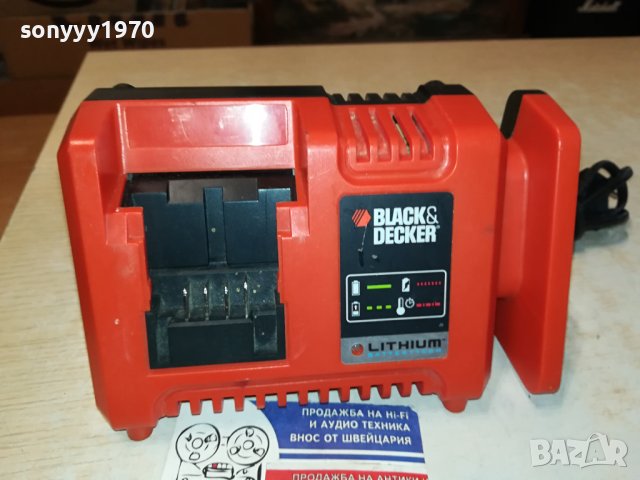 BLACK DECKER LITHIUM BATTERY CHARGER-ВНОС FRANCE 2210231723