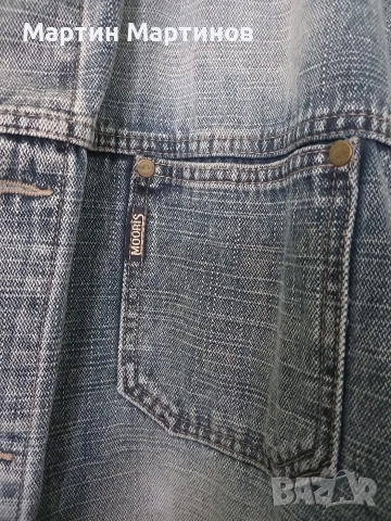 Ново Мъжко Дънково Яке MOORIS, снимка 5 - Якета - 53811119