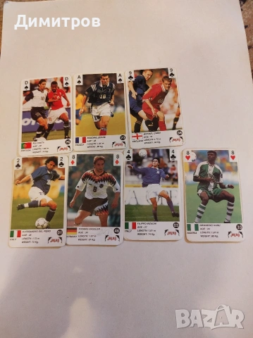 Карти с футболисти, снимка 4 - Футбол - 53291156