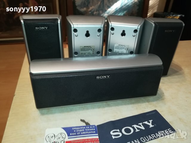 SONY-ЦЕНТЪР И 4 КОЛОНИ ОТ ГЕРМАНИЯ 1009230818М, снимка 2 - Тонколони - 42137971