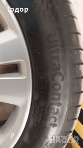 Джанти 16" за Хонда Джаз 2008-2015 с летни гуми Континентал, снимка 6 - Гуми и джанти - 52884821