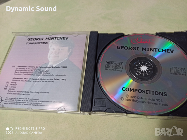 СД - GEORGI MINTCHEV, снимка 2 - CD дискове - 36130543