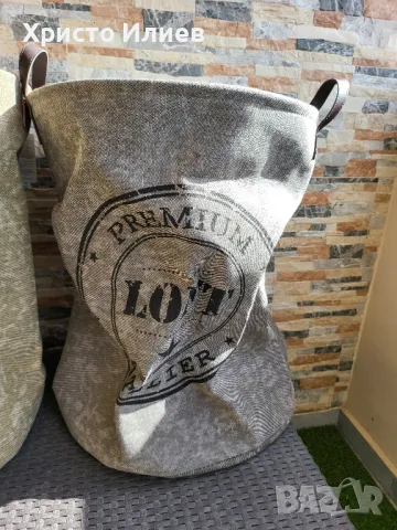 Кош за пране за дрехи за съхранение с надпис 2 цвята, снимка 3 - Други стоки за дома - 49493798