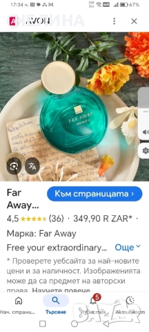 Far Away Infinity , снимка 2 - Дамски парфюми - 51760221