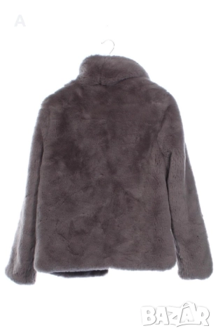 Дамско сиво палто Missguided , снимка 2 - Палта, манта - 52724053