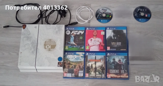 PS4 LIMITED EDITION DESTINY+8 ИГРИ, снимка 1 - PlayStation конзоли - 51220037