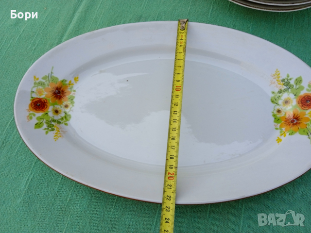 Порцелан плато, снимка 4 - Чинии - 36125298