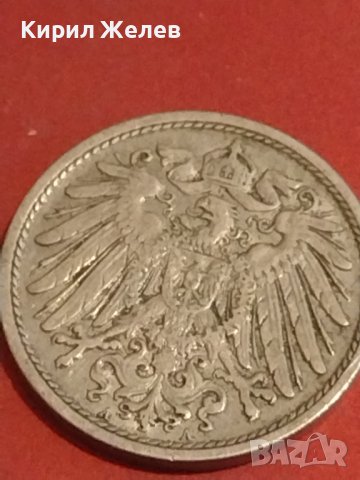 Две монети 2 хелера 1897г. Австрия / 10 пфенинг 1900г. Германия редки за КОЛЕКЦИОНЕРИ 31499, снимка 7 - Нумизматика и бонистика - 44320743