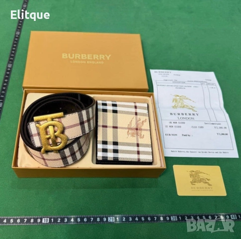 колан и портмоне hermes Louis Vuitton Salvatore Burberry , снимка 2 - Колани - 52724120