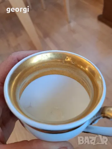 порцеланова чаша с позлата Old Paris, снимка 9 - Антикварни и старинни предмети - 49418085