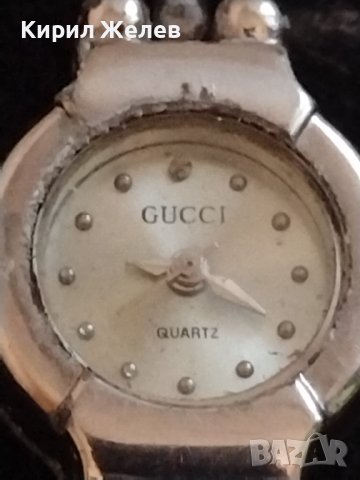 ДАМСКИ ЧАСОВНИК GUCCI QUARTZ JAPAN МНОГО КРАСИВ СТИЛЕН ДИЗАЙН 33897, снимка 2 - Дамски - 38784297