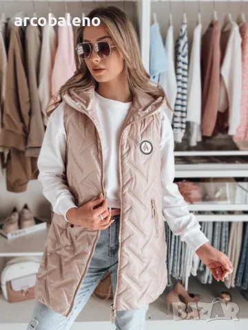 Дамска преходна ватирана жилетка GRANDI, 4цвята , снимка 10 - Якета - 49059359