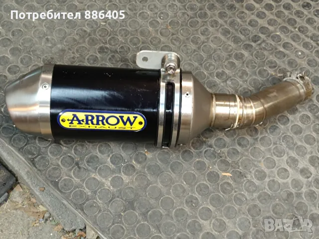 Ауспух Arrow 54мм. с линк за GSXR L1+ 600/750, снимка 5 - Части - 49922227