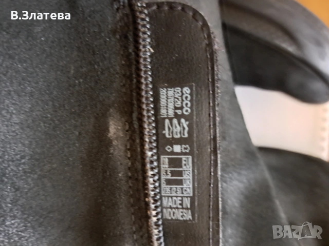 Дамски боти, обувки №38-естествена кожа, велур, снимка 12 - Дамски ежедневни обувки - 53573484