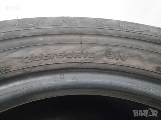 1бр лeтна гума 205/60/15 DUNLOP L01567 , снимка 2 - Гуми и джанти - 47332711
