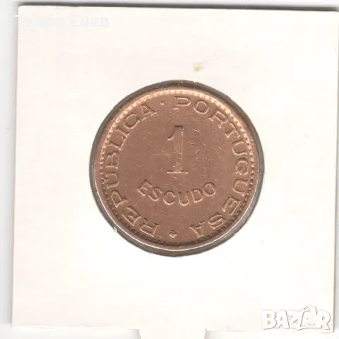 Angola-1 Escudo-1974-KM# 76, снимка 3 - Нумизматика и бонистика - 49044348