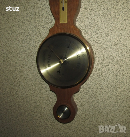 Голям троен уред за стена, барометър, влагомер и термометър, снимка 4 - Декорация за дома - 52617058