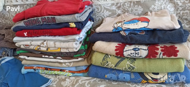 Детски дрешки 6-9 месеца, снимка 3 - Бебешки блузки - 42636478