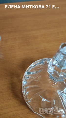 Кристална захарничка или бижутерка на крачета, снимка 8 - Аксесоари за кухня - 53633849