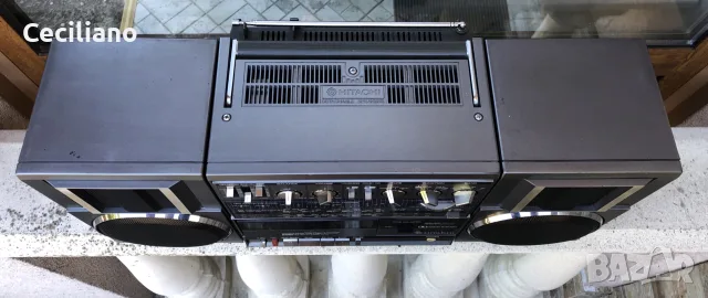 радиокасетофон HITACHI TRK-9100E, снимка 7 - Радиокасетофони, транзистори - 56352327