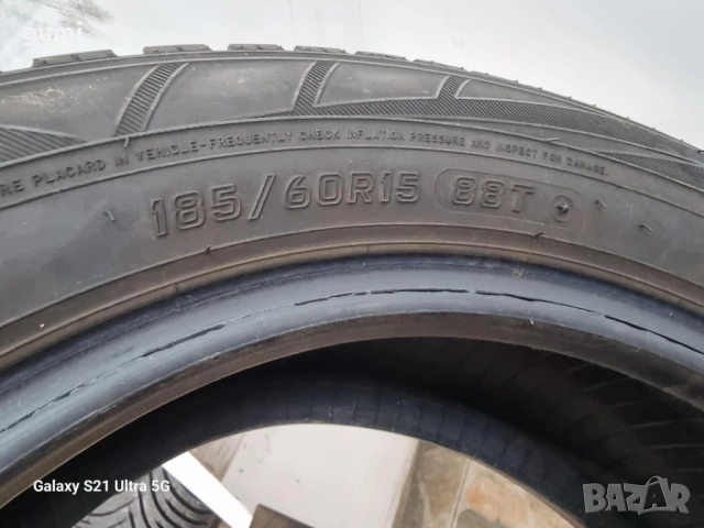 2бр зимни гуми 185/60/15 KUMHO L03836 , снимка 4 - Гуми и джанти - 51745464
